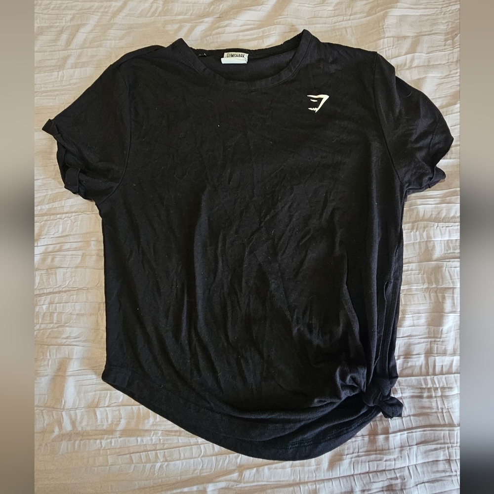 Gymshark Black Short Sleeve Tee